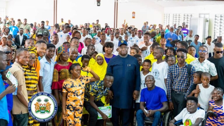 President  Bio Champions Inclusive Education at 2025 National Debate Competition