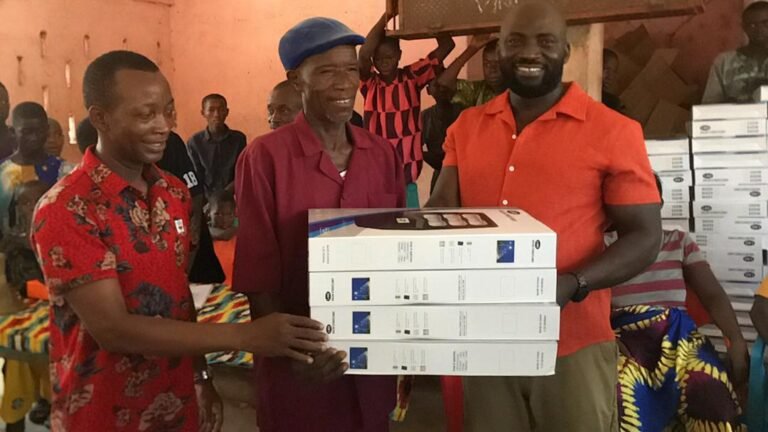 Over 60 Villages Benefit from Andrew Conteh’s Solar Light Donations