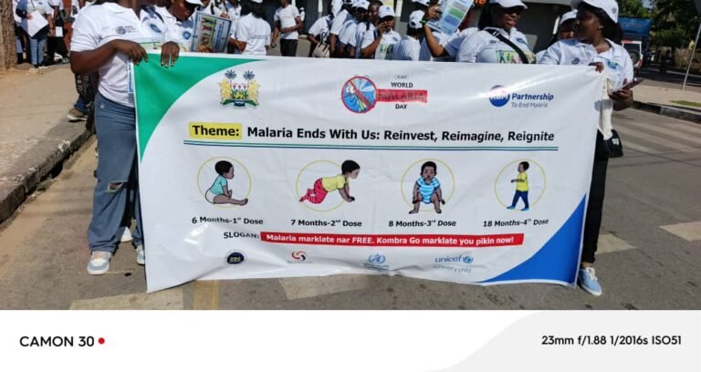 Bo District Commemorates World Malaria Day