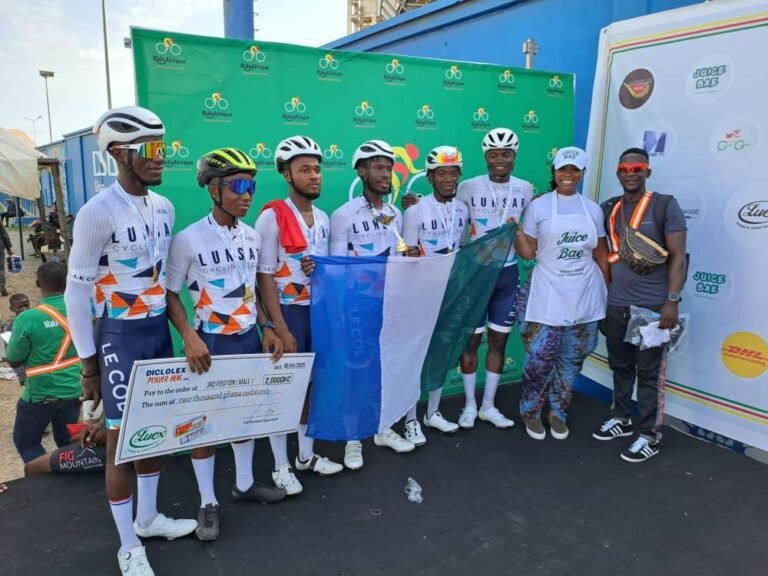 Sierra Leone Shines at Ride Afrique Competition in Ghana