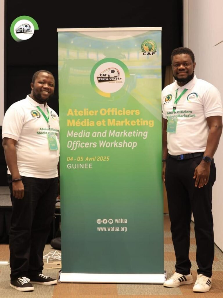 Sierra Leone Football Association Media Officials Complete WAFU Zone A Media and Marketing Workshop in Conakry