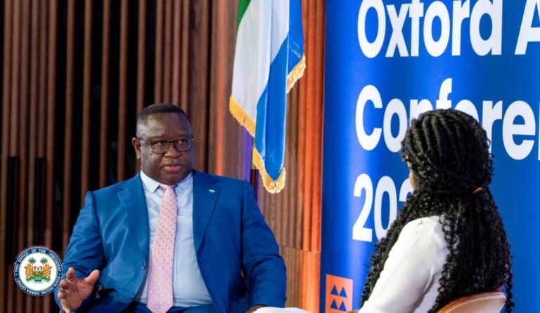 At Oxford Africa Conference… President Bio Champions African-Led Narrative