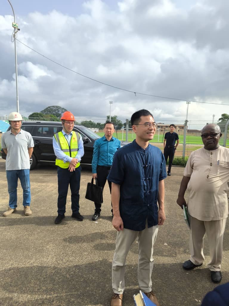 National Stadium reaches 90%  of Complete –  Says Chinese Ambassador