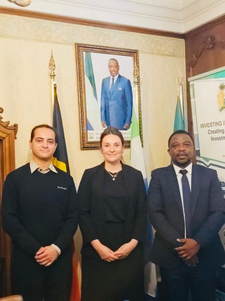 Strengthening Bilateral Collaboration… Sierra Leone’s Ambassador-Designate Engages One Campaign EU Leadership
