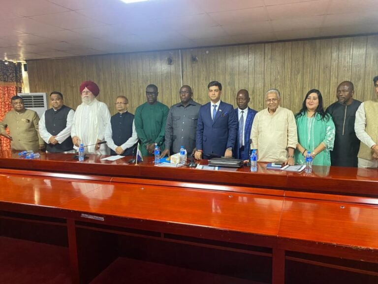 India–Sierra Leone Parliamentary Dialogue Underscores Unity Against Terrorism