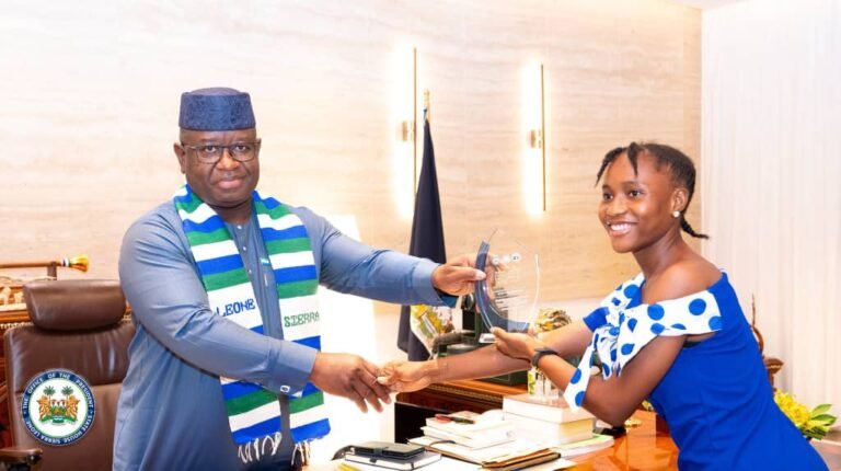 President Bio Honours for Championing Child Rights