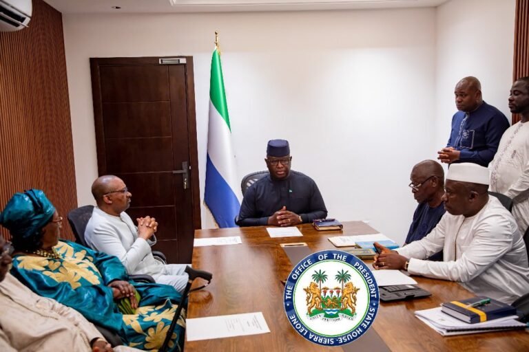 President Bio Swears in New Secretary to President