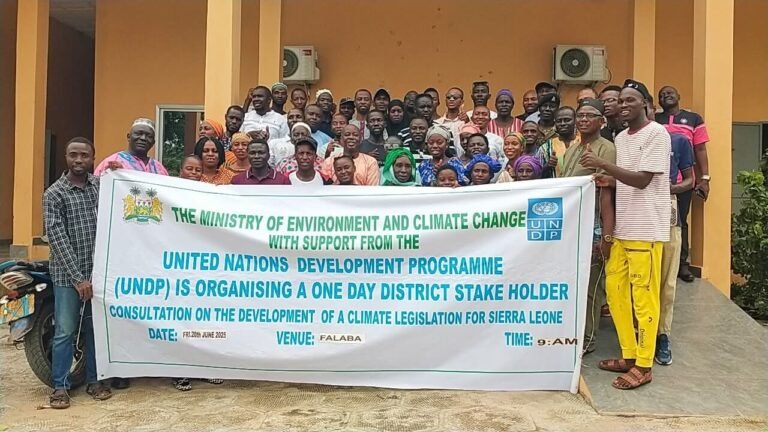 Northern Sierra Leone Communities Help Shape National Climate Law