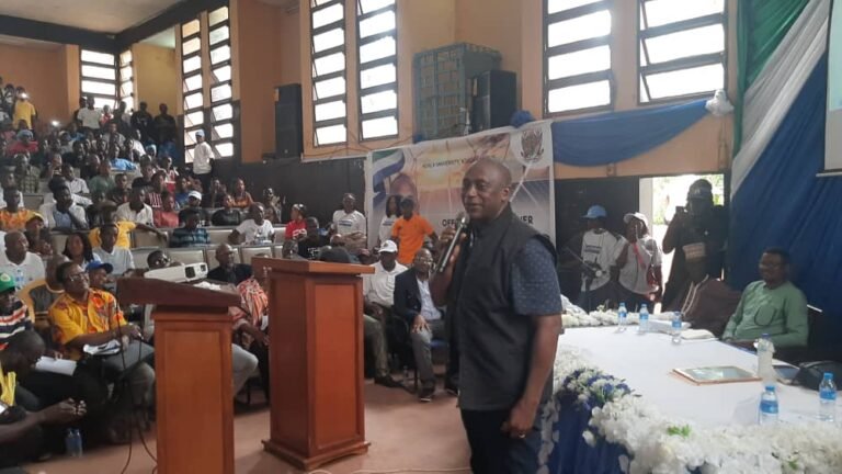 Dr. Kandeh Yumkella Launches 1mw Solar Power Project