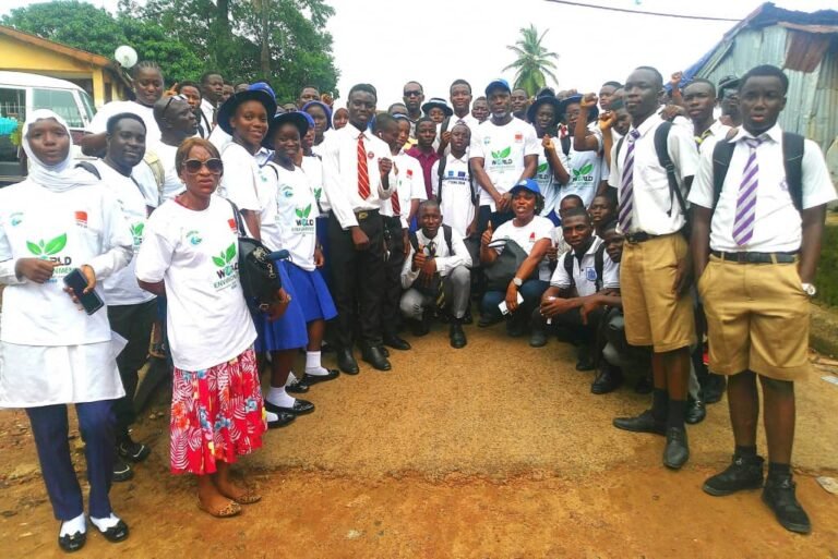 Sierra Leonean Youths Champions Plastic Pollution Campaign