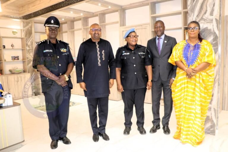 Sierra Leone Police Chief Superintendent Honoured for United Nation Peacekeeping Excellence