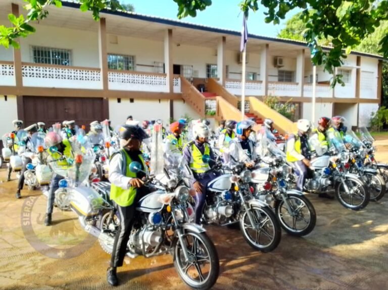 Minister Lengor Unveils 30 Customised Traffic Motorbikes to Boost Road Safety