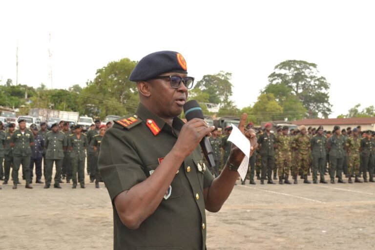 Chief of Defence Staff Addresses Western Area Troops