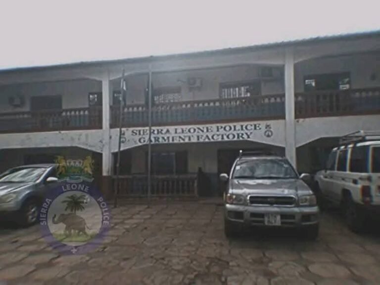 Sierra Leone Police Garment Factory Set for Major Upgrade
