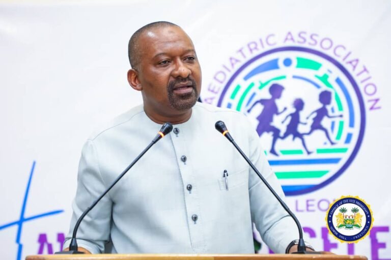 Vice President Juldeh Jalloh Launches Digital Nutrition Platform