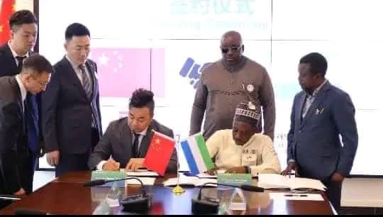 Information Minister Signs $5 Million Agreement with Chinese Firm