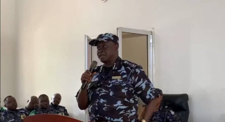 Inspector General of Police Welcomes Returning Peacekeepers