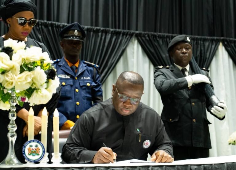 President Bio Honours Legacy of Dr. Kadie Sesay