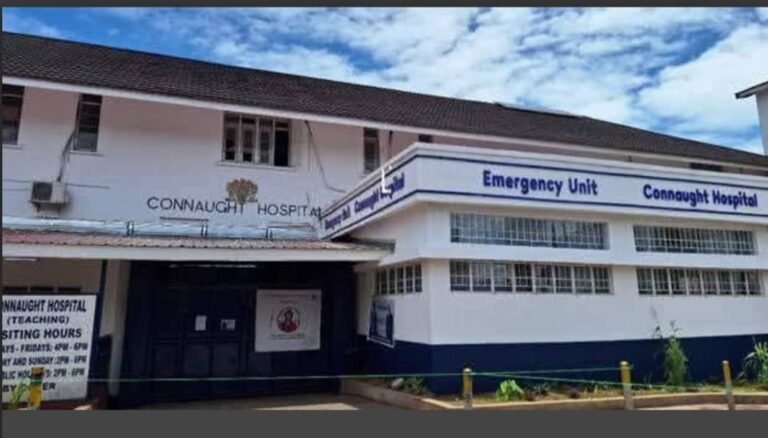Connaught Hospital Mortuary to Undergo Major Upgrades