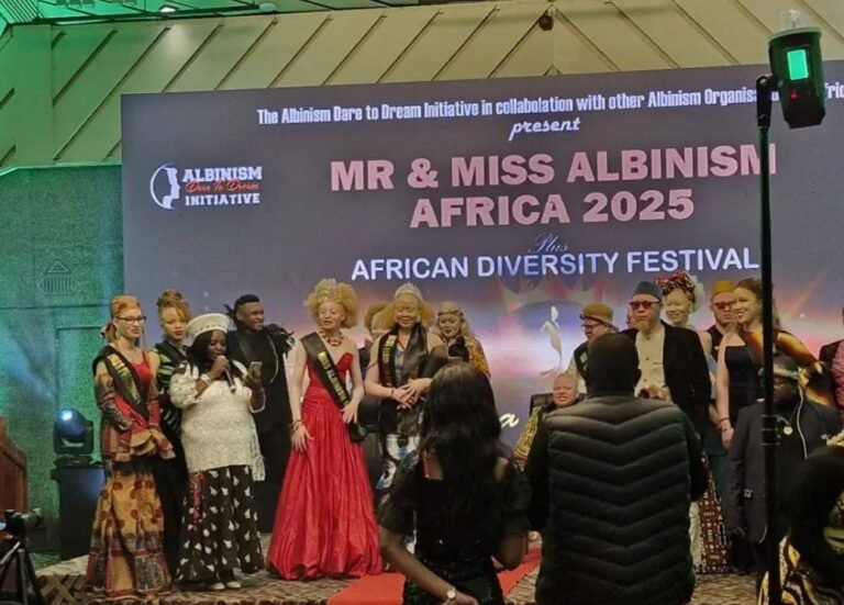 Daniella Garrick Makes History as Africa’s First Miss Albinism Africa 2025