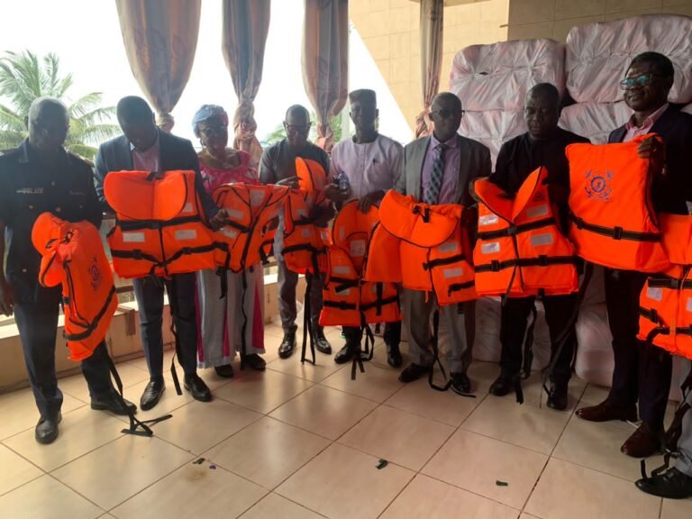 Sierra Leone Maritime Administration Distributes 2,500 Life Jackets to Enhance Maritime Safety