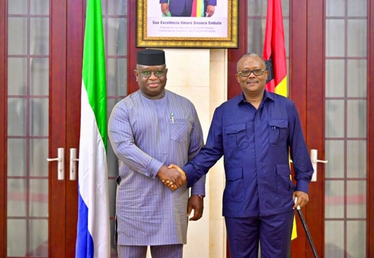 President Bio and Guinea-Bissau Leader Strengthen Bilateral Ties