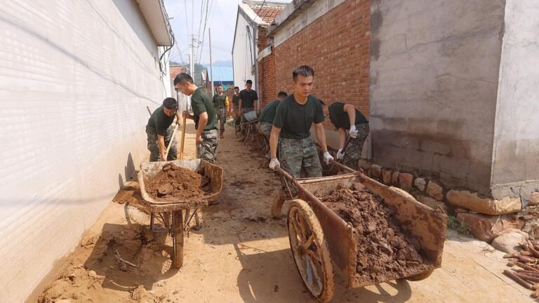 Power Resumed in all Rainstorm-Hit Villages in Beijing