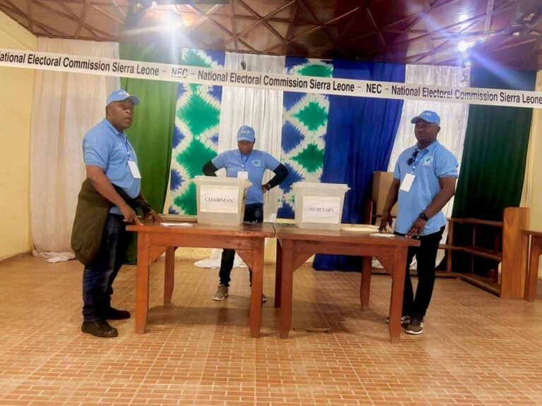 Sierra Leone Association of Journalists Electoral Commission Conducts Peaceful Southern Region By-Elections