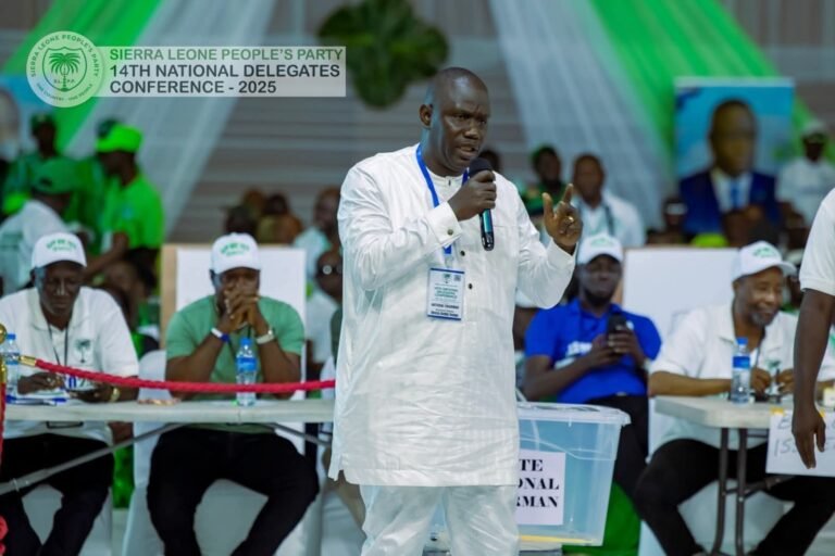 Jimmy Batilo Songa Elected SLPP Chairman with 618 Votes