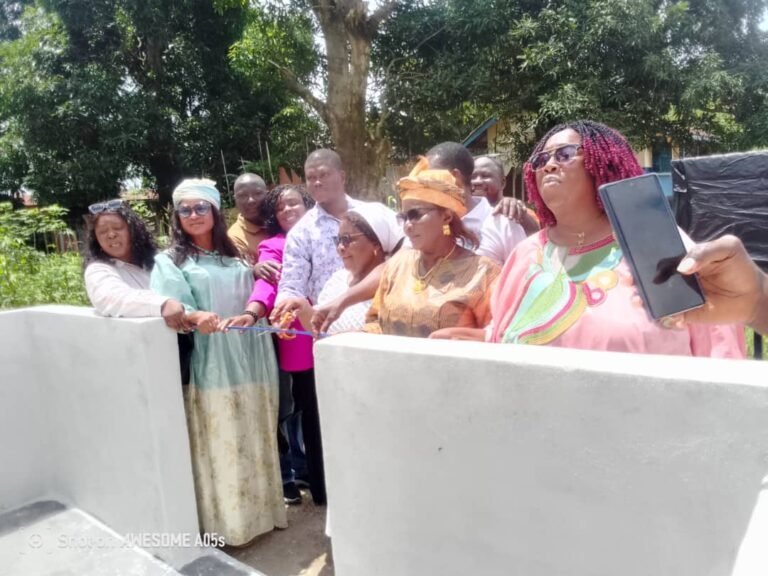 Kono Women’s Organization Donates Two Newly Constructed Hand Pumps to Koidu Government Hospital