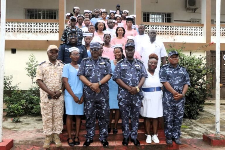 Inspector General of Police Welcomes Njala University Nursing Interns to Police Hospital
