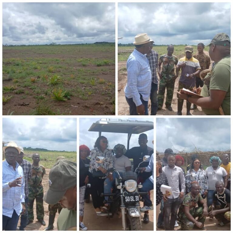 Parliamentary Defence Committee Oversees 500-Acre RSLAF Cashew Farming Project