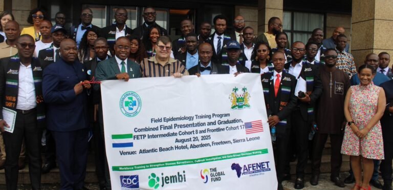 U.S. Embassy Celebrates Graduation of New Disease Detectives