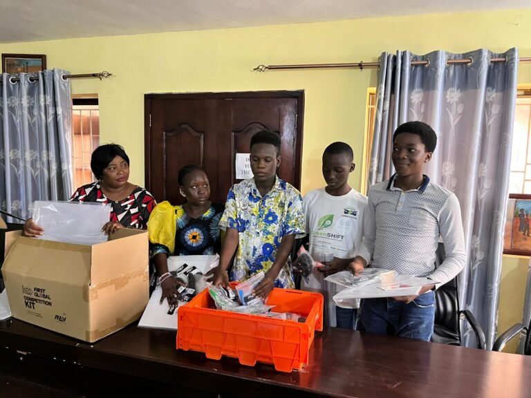 Ahead of 2025 Robotics Competition… National Commission for Children Receives Robotics Kits from First Global