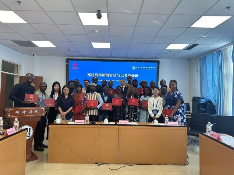 Twenty Sierra Leonean Journalists Complete 23-Day Media Training in China
