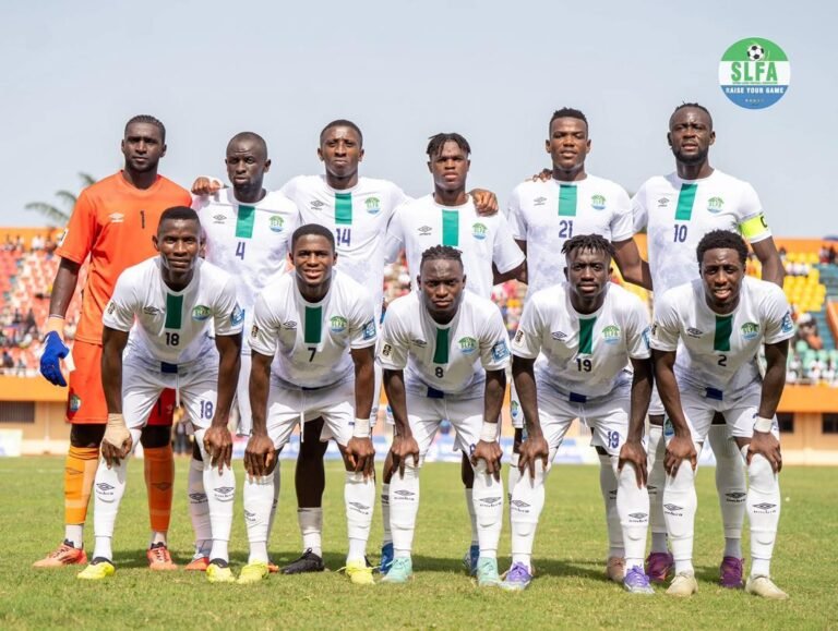 Leone Star Set to Clash With Ethiopia Today in World Cup Qualifiers