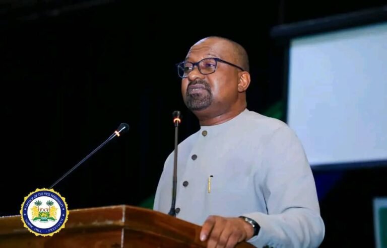 Vice President Jalloh Brokers End to Week-Long Nationwide Teachers’ Strike