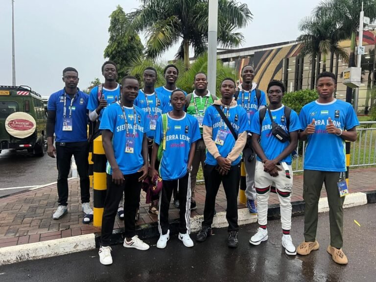 Sierra Leone Basketball Federation U16 Boys Return Home with Pride