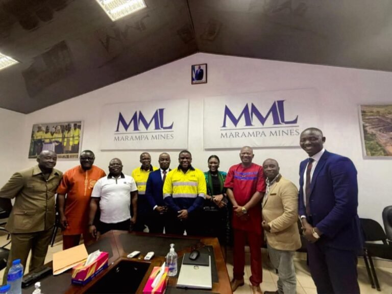 SLFA President Leads Delegation to Marampa Mines