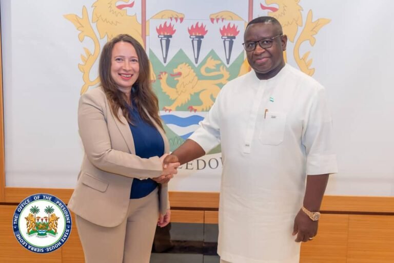 President Bio and Egyptian Ambassador Commit to Strengthening Bilateral Relations