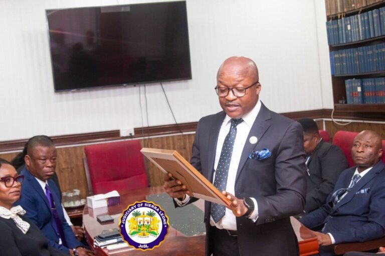 Chief Justice Honoured for Commitment to Justice and Rule Of Law