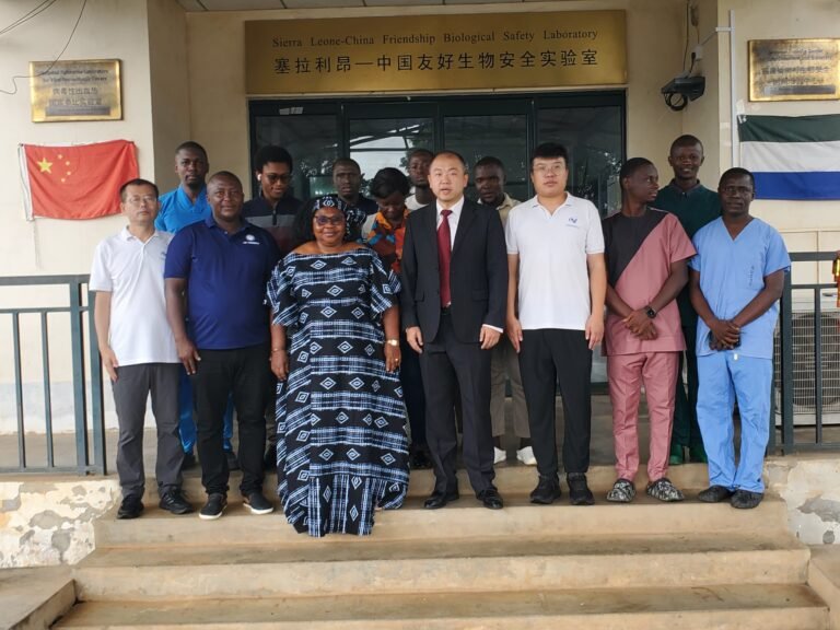 NPHA Honours S/Leone-China Friendship Biological Safety Laboratory for Exceptional Service During 2025 Mpox Outbreak