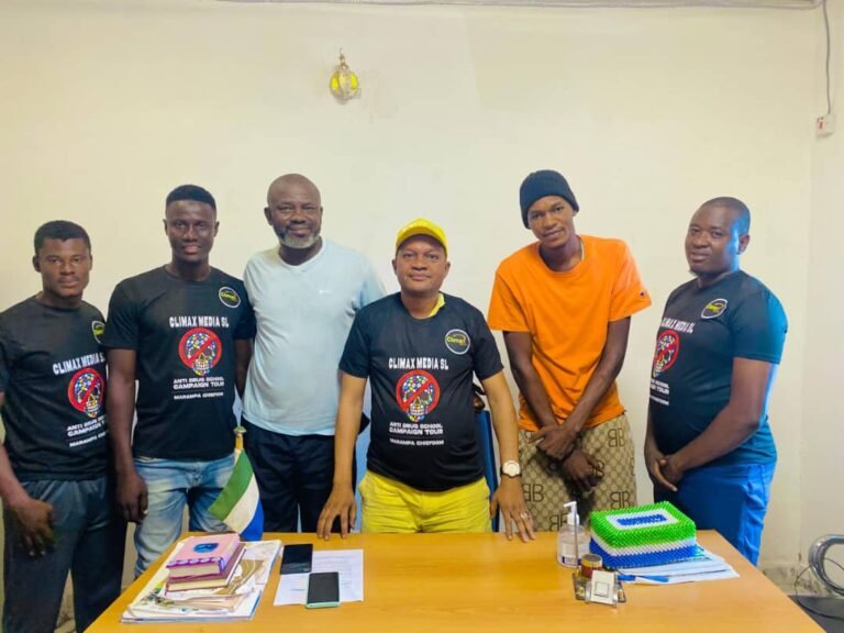 P.C. Koblo Queen II Endorses Anti-Drugs Awareness Campaign in Marampa Chiefdom
