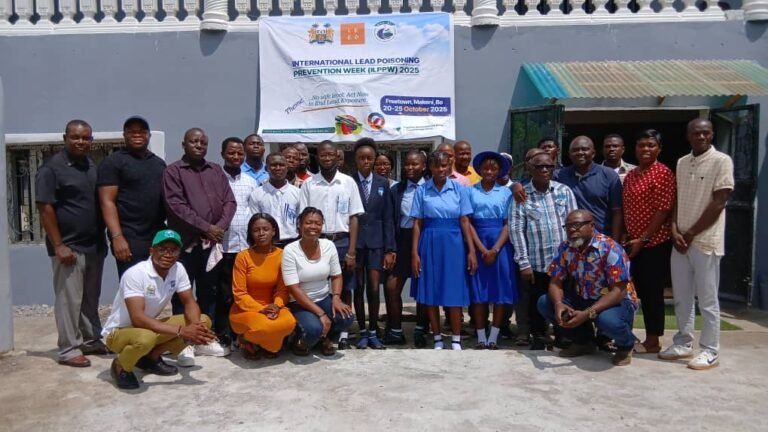 Environment Protection Agency Sierra Leone Intensifies Efforts to Combat Lead Poisoning