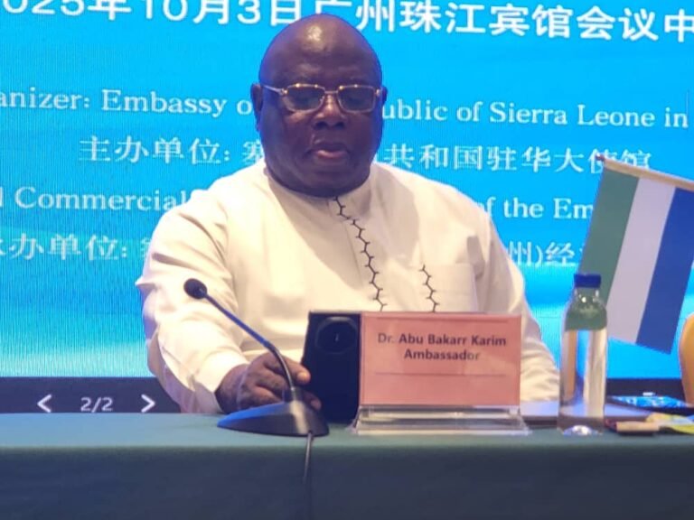 Ambassador Abu Bakarr Karim: A Diplomatic Dynamo Paving a New Era for Sierra Leone in China