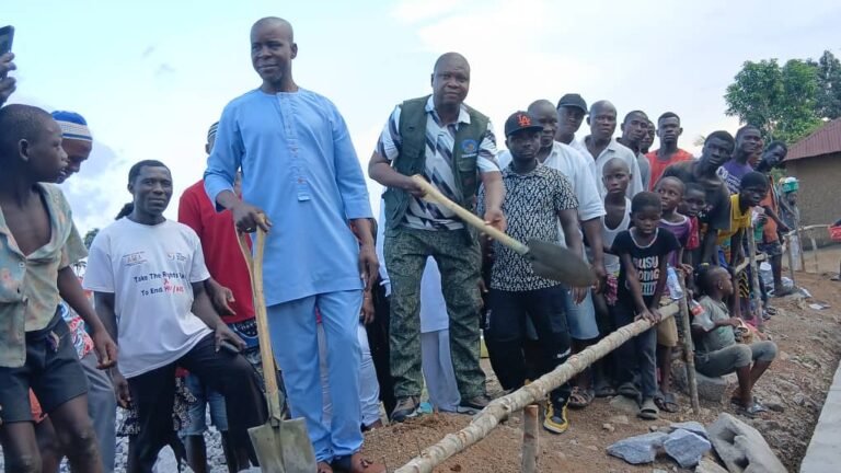 Bo District Council Launches Ultra-Modern Community Centre Project in Bontiwo Village