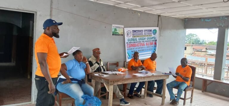 Concerned Citizens Governance Network Director: Drug Abuse Consequences Worse Than Sierra Leone’s Civil War