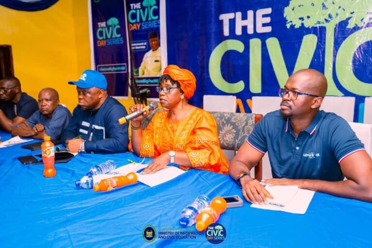 MOICE Concludes Civic Day Series in Tonkolili District