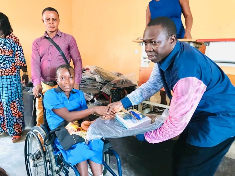 GEDSA Supports Children with Disabilities in Bombali with Learning Materials