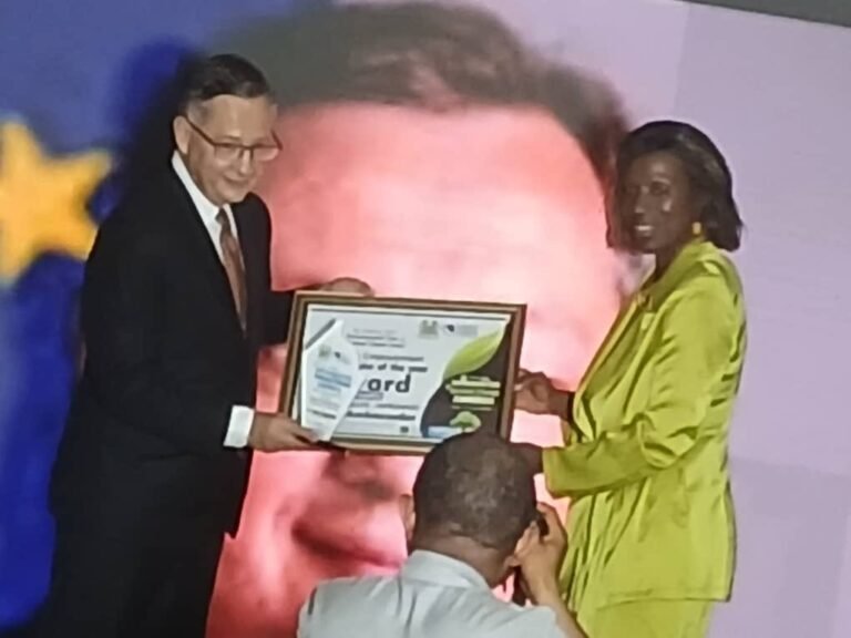 MoPED Minister Receives Climate Policy and Development Award for Leadership in Climate Resilience